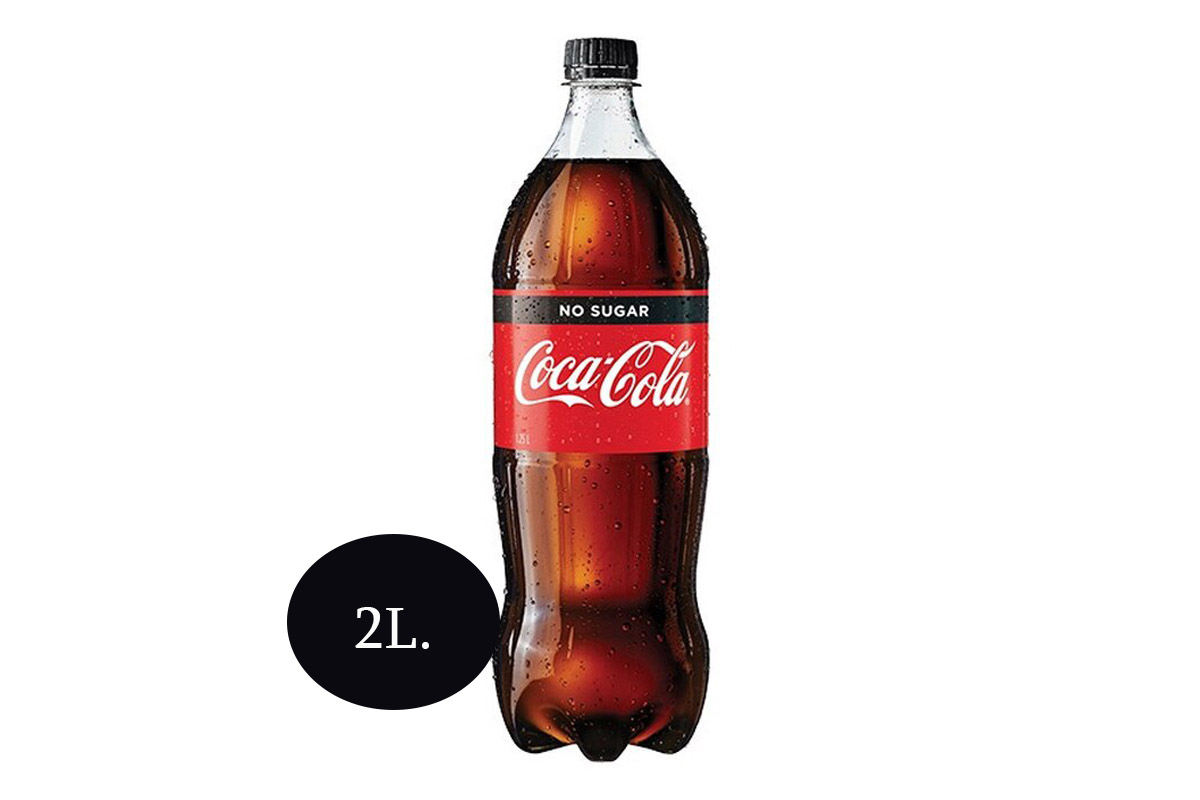 Coca-Cola No Sugar 2L.