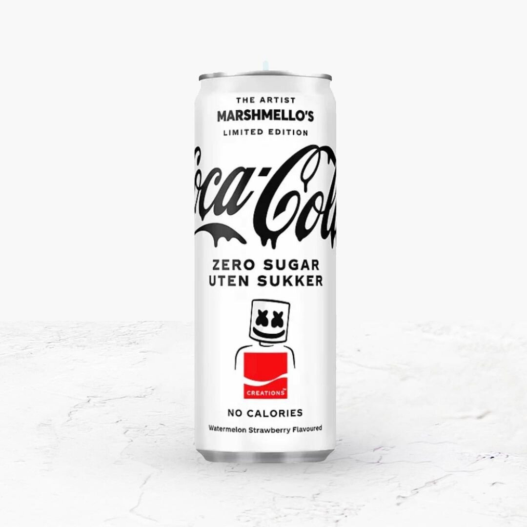 Coca-Cola Without Sugar by Marshmello 0.25ml Can